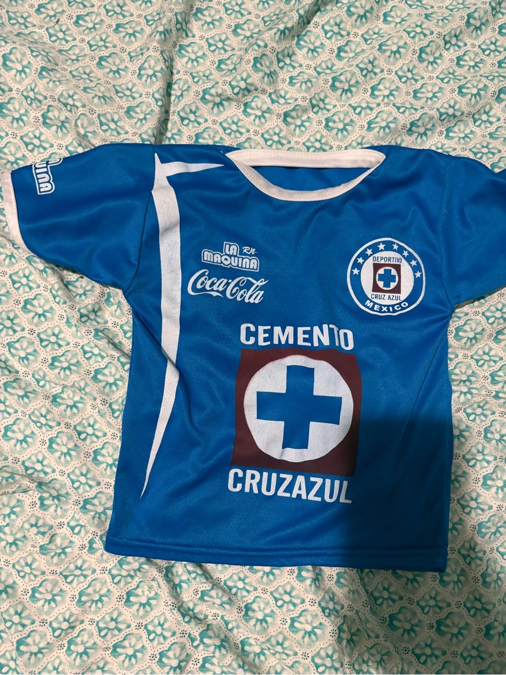 Kids Cruz Azul Soccer Jersey - Blue Team Tee